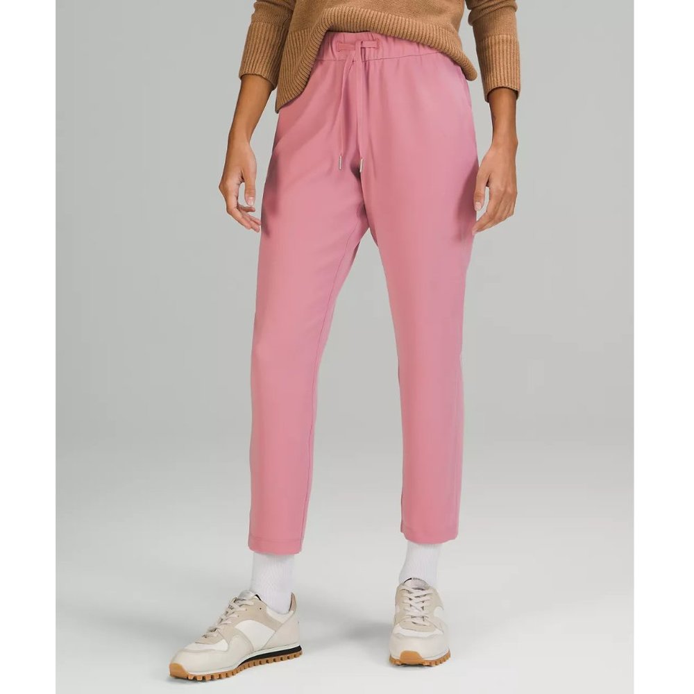 🥰 Lululemon On the Fly Mid-Rise Pant TravelWoven 10 12 💕 - Picture 1 of 12